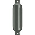 Polyform U.S. Polyform G-4 Twin Eye Fender 6.5 Inch x 22 Inch - Graphite G-4-GRAPHITE